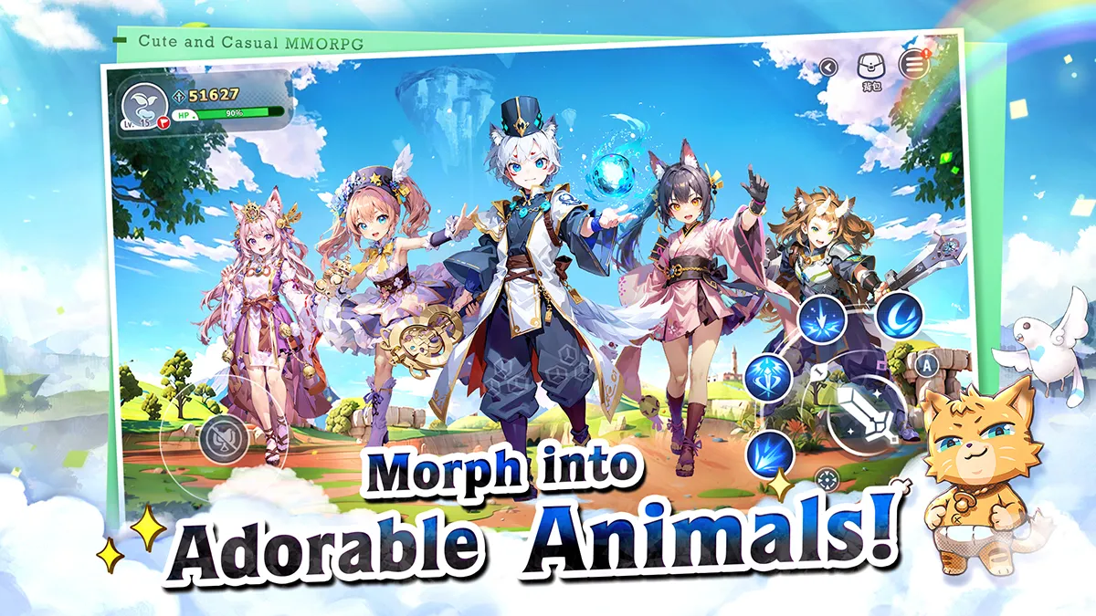FLUFFY PLANET SAGA │ Morph into adorable animals!