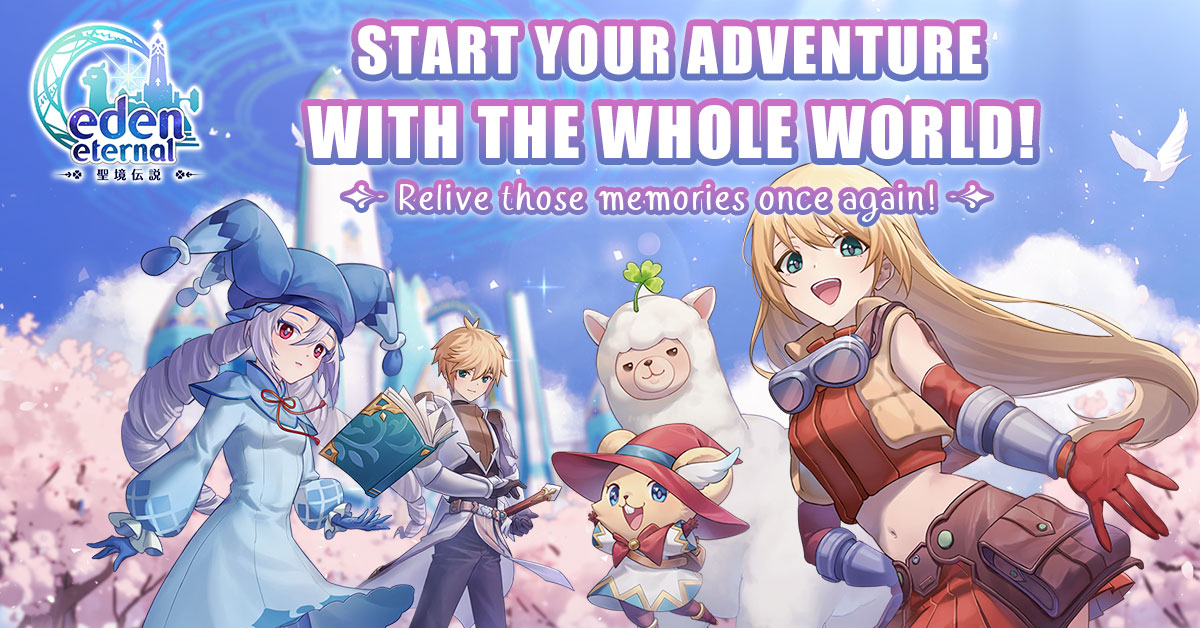 Eden Eternal Online Global Release PreRegistration