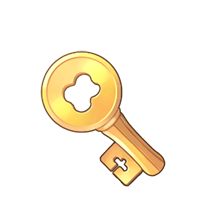 Treasure key x1